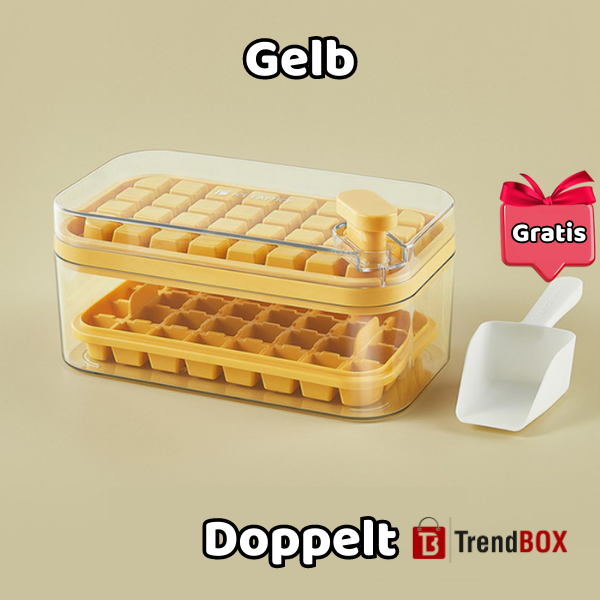 -30% IceMaster Eismaschinen TrendBOX Gelb Doppelt  