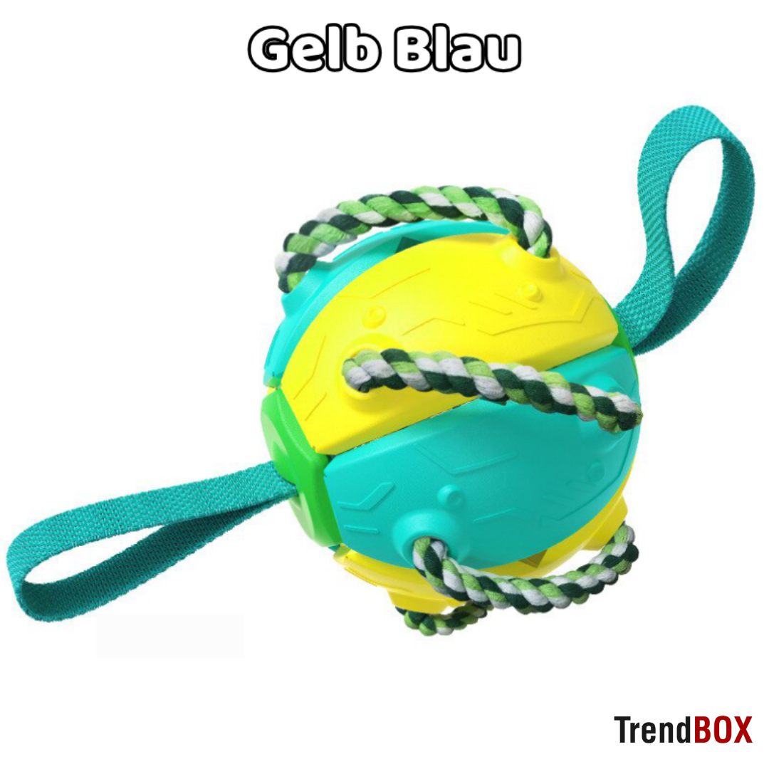 -30% SportyPup Hundespielzeug TrendBOX Gelb Blau  