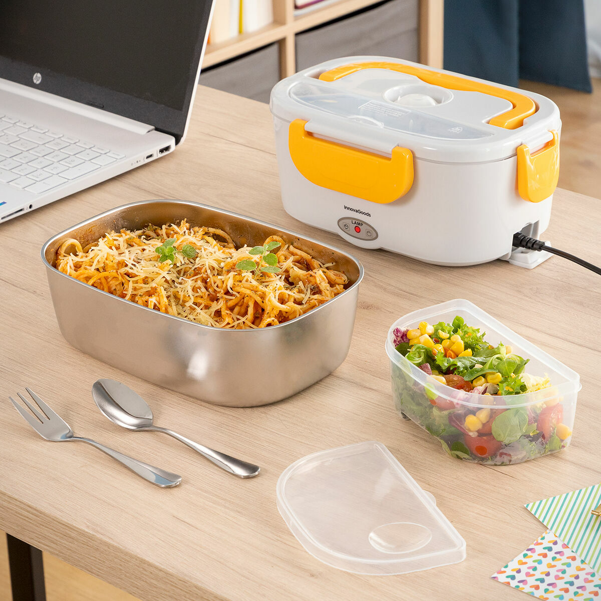 Elektrische Lunchbox Haus & Küche, Lagerung und Organisation InnovaGoods   