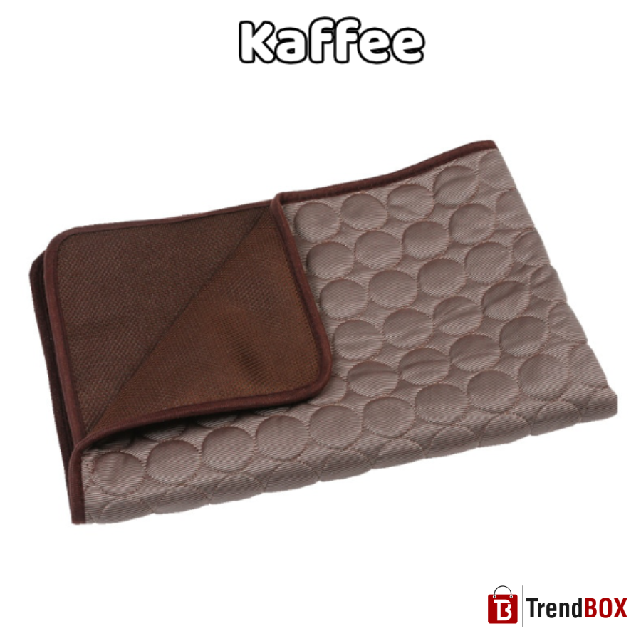 -40% ChillPaws Matte - Atmungsaktive Kühlmatte Haustierbedarf TrendBOX Kaffee XS 40x30 cm 