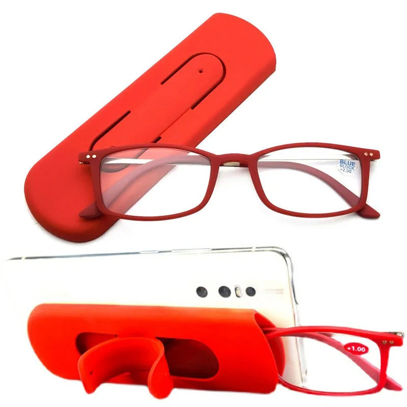 -20% Blaulichtbrille Brillen TrendBOX Rot +100 Einzel