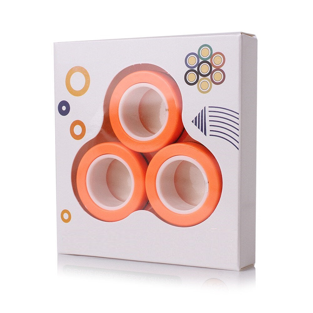 -30% Magnetische Fidget Spinner Magnetische Fidget Spinner TrendBOX Orange  