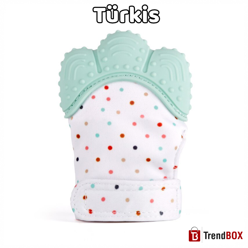 -20% Kau-Handschuh Schnuller & Beißringe TrendBOX Türkis  