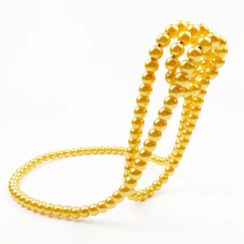 -20% Perlenketten-Weinregal Dekoration TrendBOX Gold Einzel 