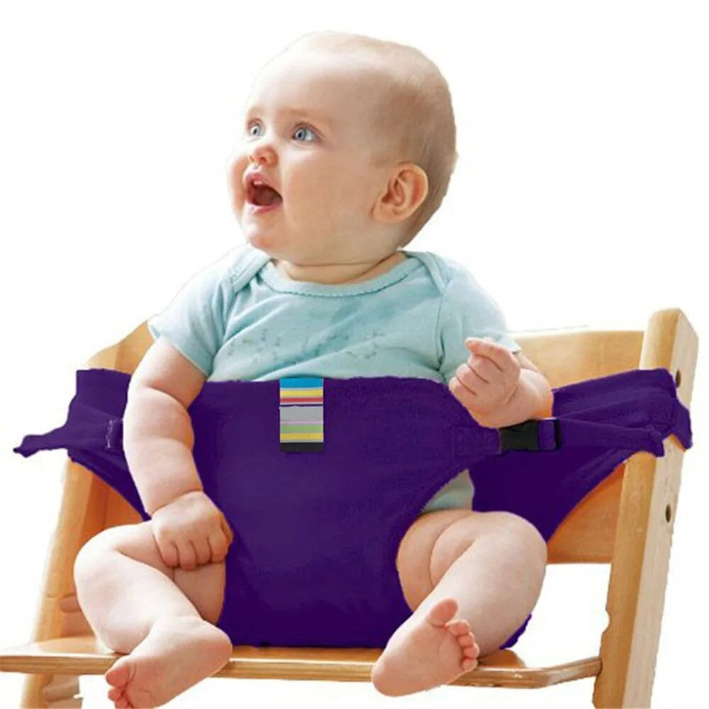 BabyMobilSitz - TrippTrapp Sitzgurt Baby & Kleinkind TrendBOX Violett Einzel 