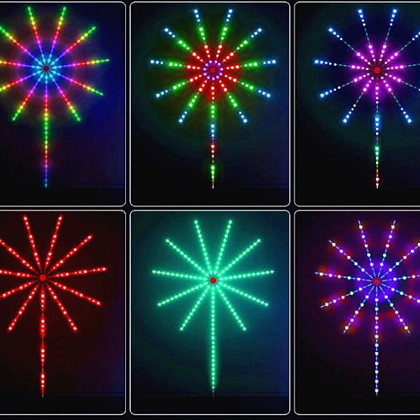 -30% Intelligente Feuerwerks-LED-Lichter