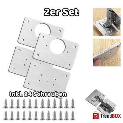 -30% Reparaturplatten-Set für Scharniere Scharniere TrendBOX 2er Set  