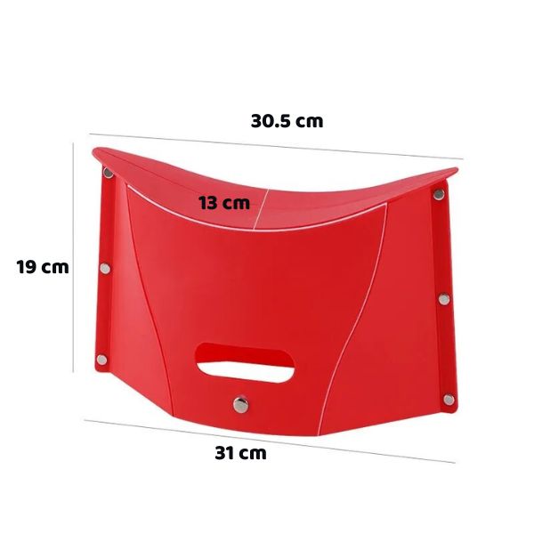 -20% FlexiSeat Camping Stuhl Tragbarer Draussen-Klappstuhl TrendBOX Rot  