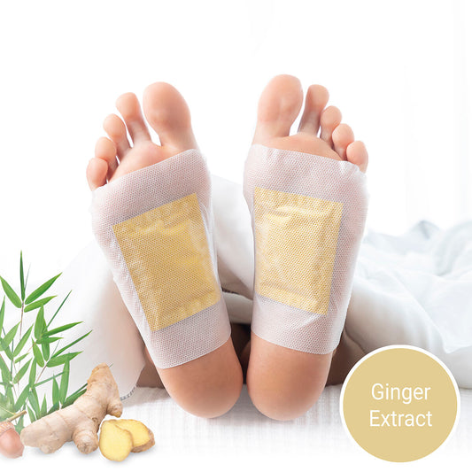 Detox Fußpflaster Ginger InnovaGoods 10 Stück Gesundheit und Körperpflege, Gesundheitspflege InnovaGoods   