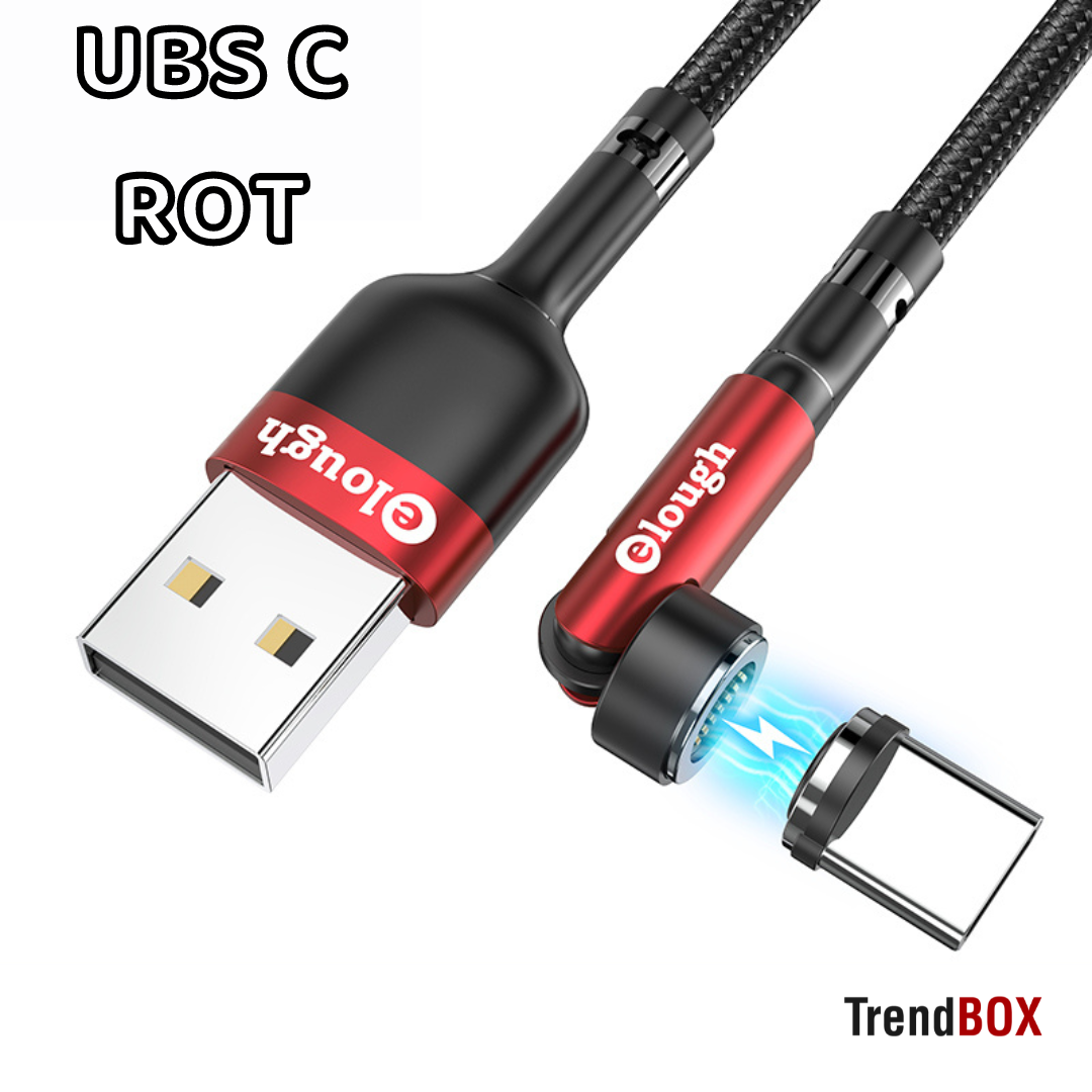 -30% Magnet Ladekabel Netzteil- & Ladegerätezubehör TrendBOX Rot USB C 0.5m 