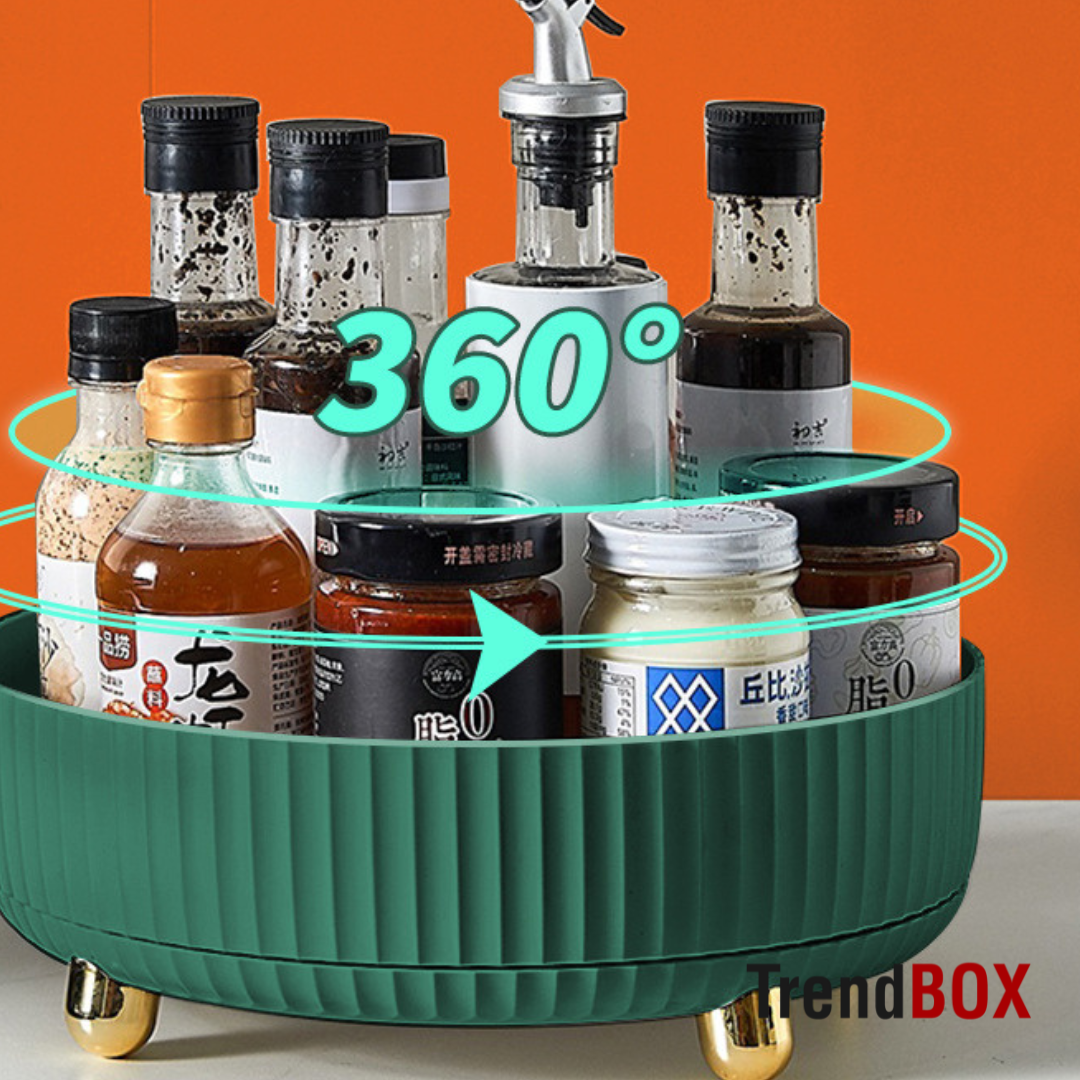 -30% 360° Gewürzregal - Mühelose Küchenorganisation Küchenorganizer TrendBOX   