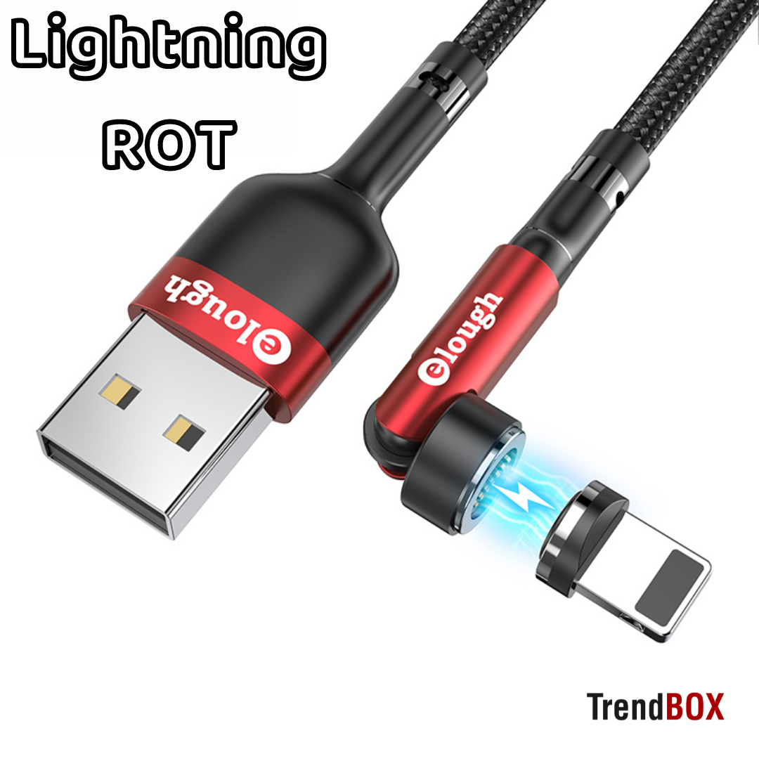 -30% Magnet Ladekabel Netzteil- & Ladegerätezubehör TrendBOX Rot lightning 0.5m 