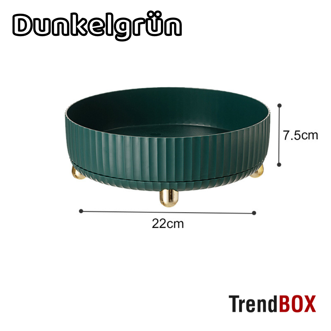 -30% 360° Gewürzregal - Mühelose Küchenorganisation Küchenorganizer TrendBOX Dunkelgrün  