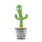 Tanzender Kaktus mit Musik und Mehrfarben-LEDs Pinxi InnovaGoods