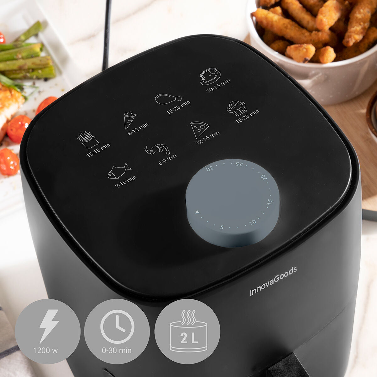 Ölfreie Fritteuse Fryinn Lite 2000 Haus & Küche, Kleine Haushaltsgeräte InnovaGoods   