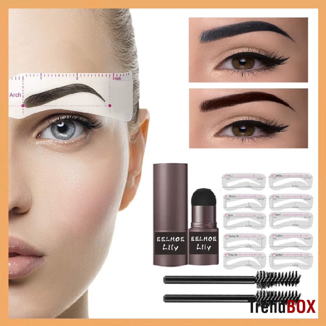 -40% Augenbrauen Schablone Set Augenbrauen Make-up TrendBOX   