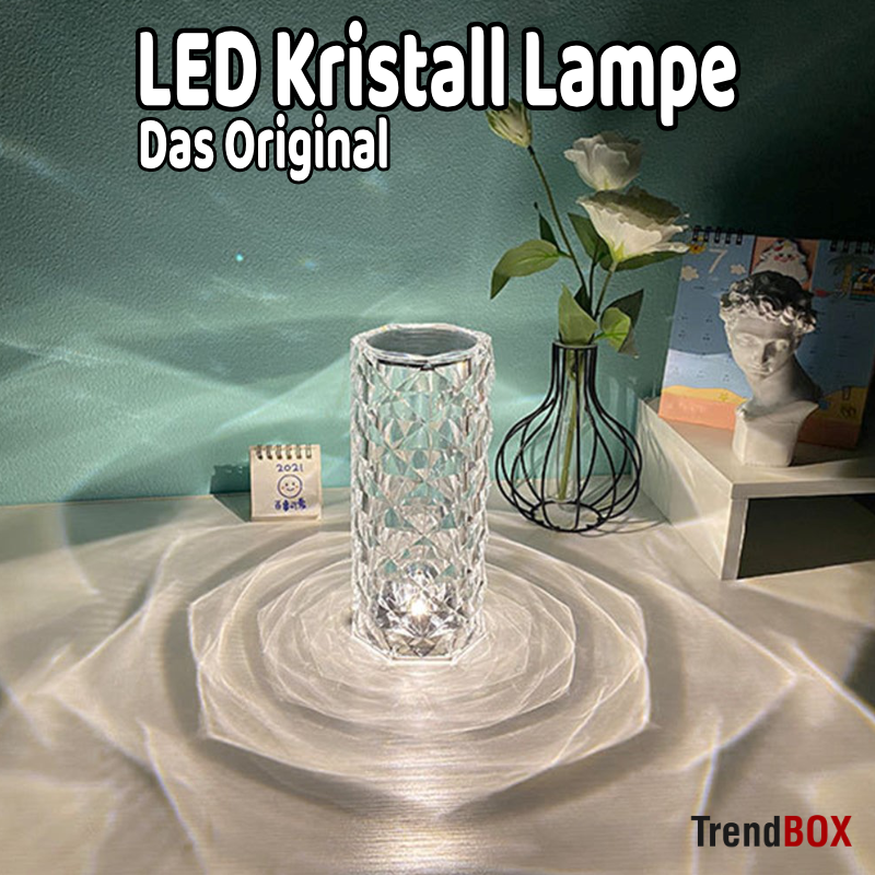 -30% LED Kristall Lampe