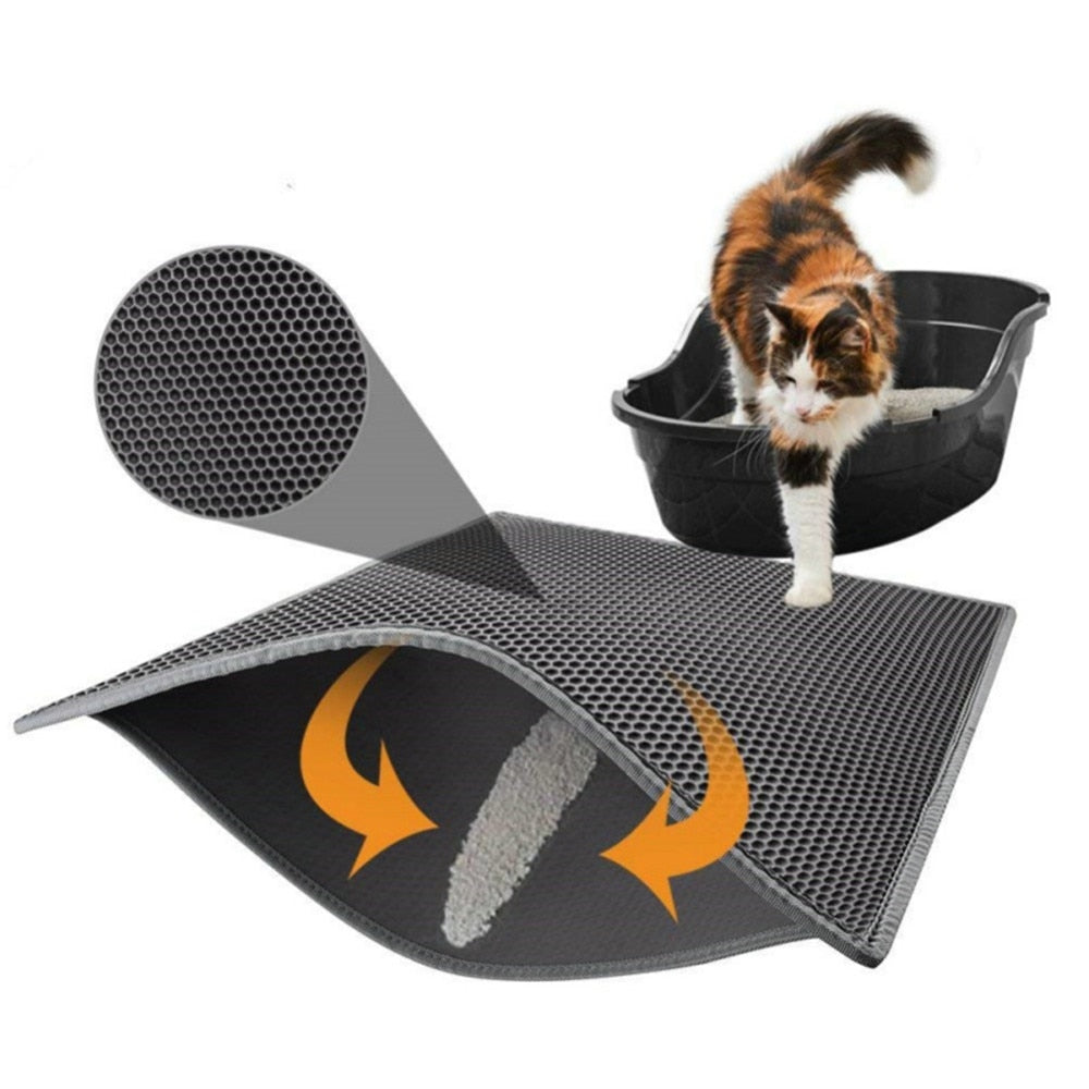 Katzenstreu Matte Vorleger für Katzentoiletten TrendBOX   