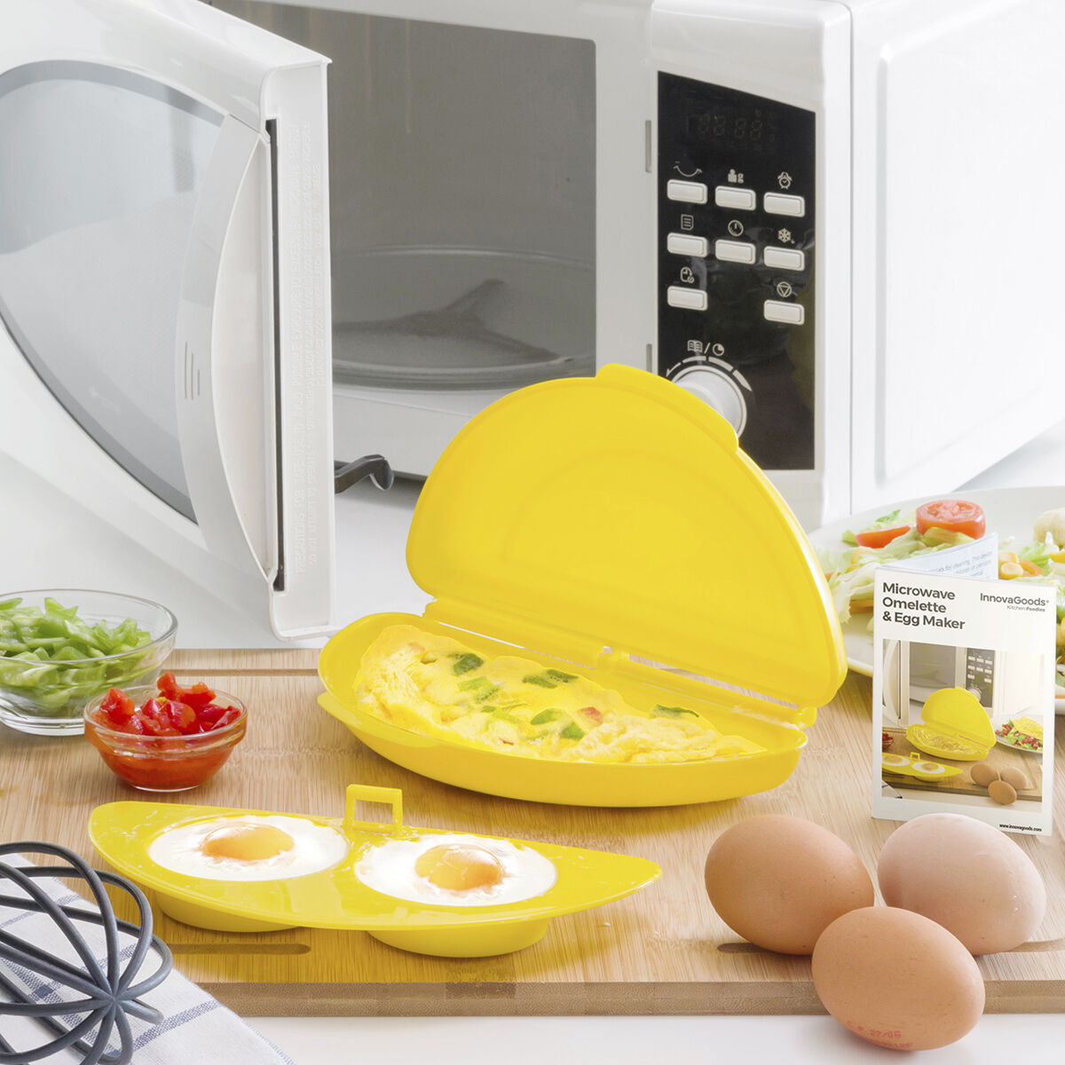 Omelettierer und Eierkocher Haus & Küche, Kleine Haushaltsgeräte InnovaGoods   