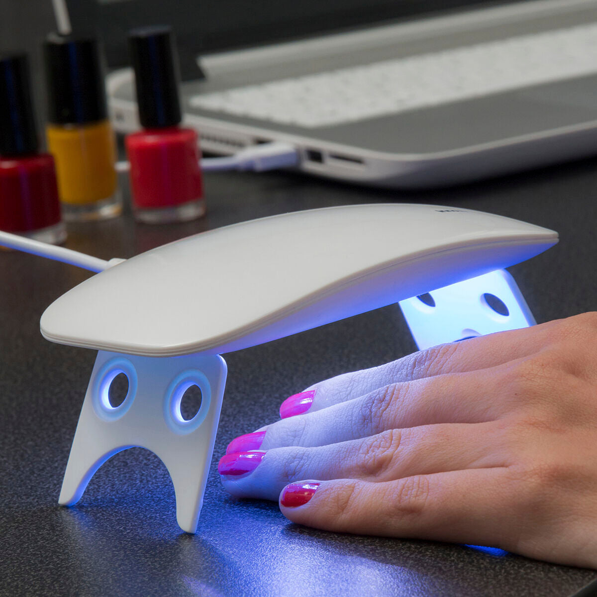 LED-UV-Nagellampe Mini Schönheit, Maniküre und Pediküre InnovaGoods   