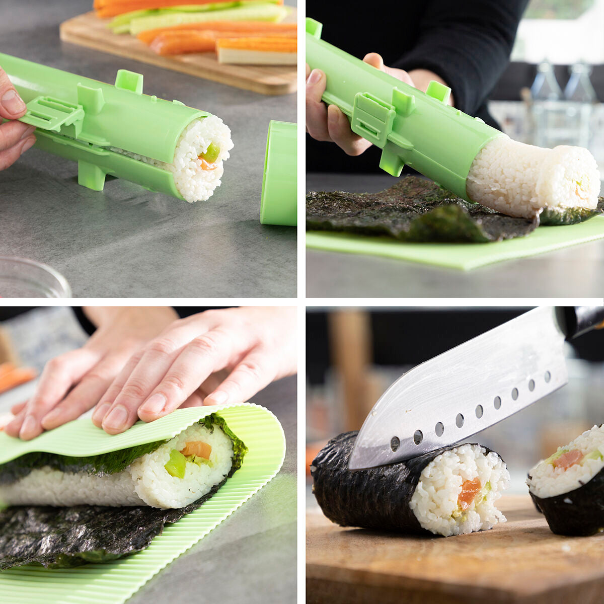 Sushi-Set Suzooka 3 Stücke Haus & Küche, Besteck, Geschirr und Glaswaren InnovaGoods   