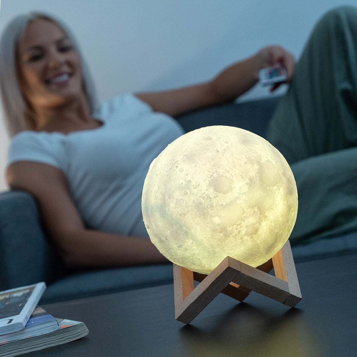 Wiederaufladbare LED Lampe Beleuchtung, Beleuchtung für den Innenbereich InnovaGoods   