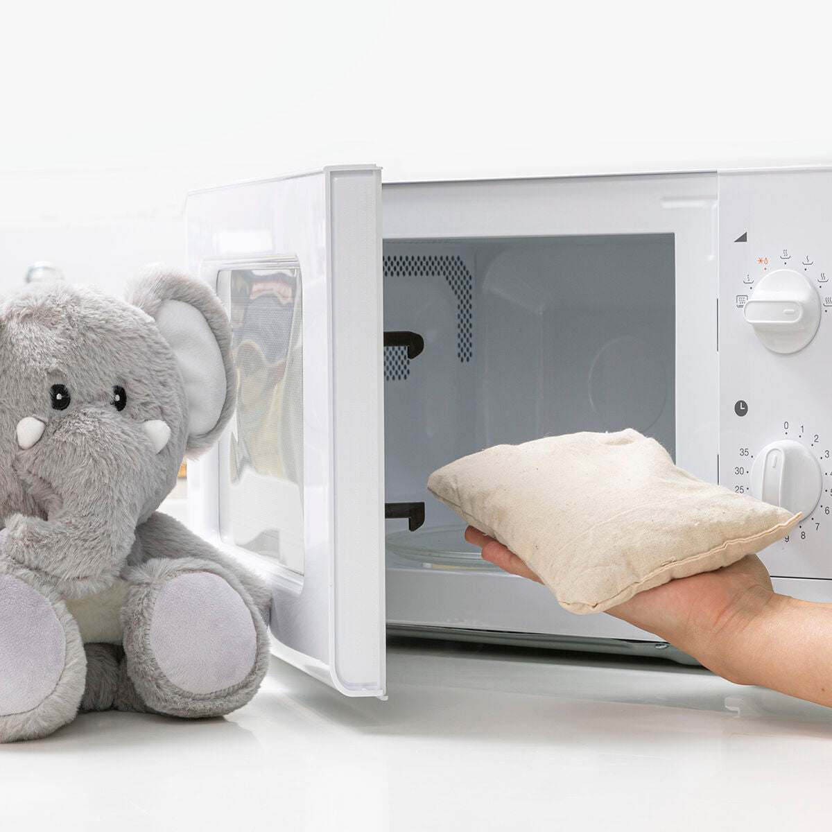 Kalter Plüschelefant Spielzeug und Spiele, Plüschtiere InnovaGoods   