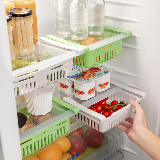 Verstellbarer Kühlschrank-Organizer