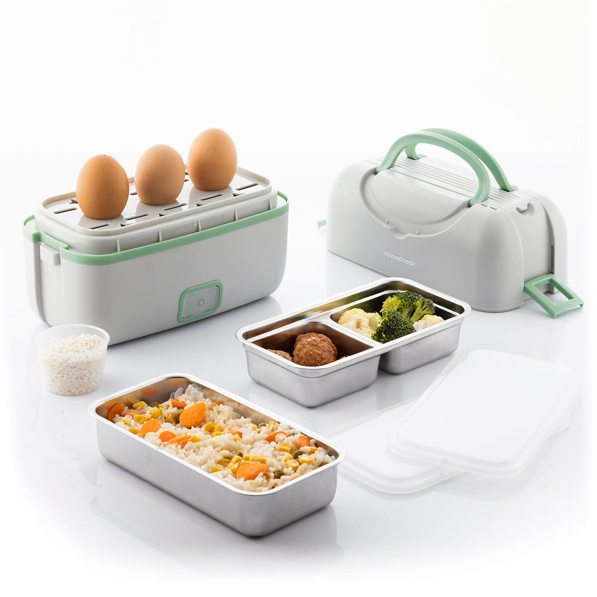 Beneam Dampf-Lunchbox Haus & Küche, Lagerung und Organisation InnovaGoods   