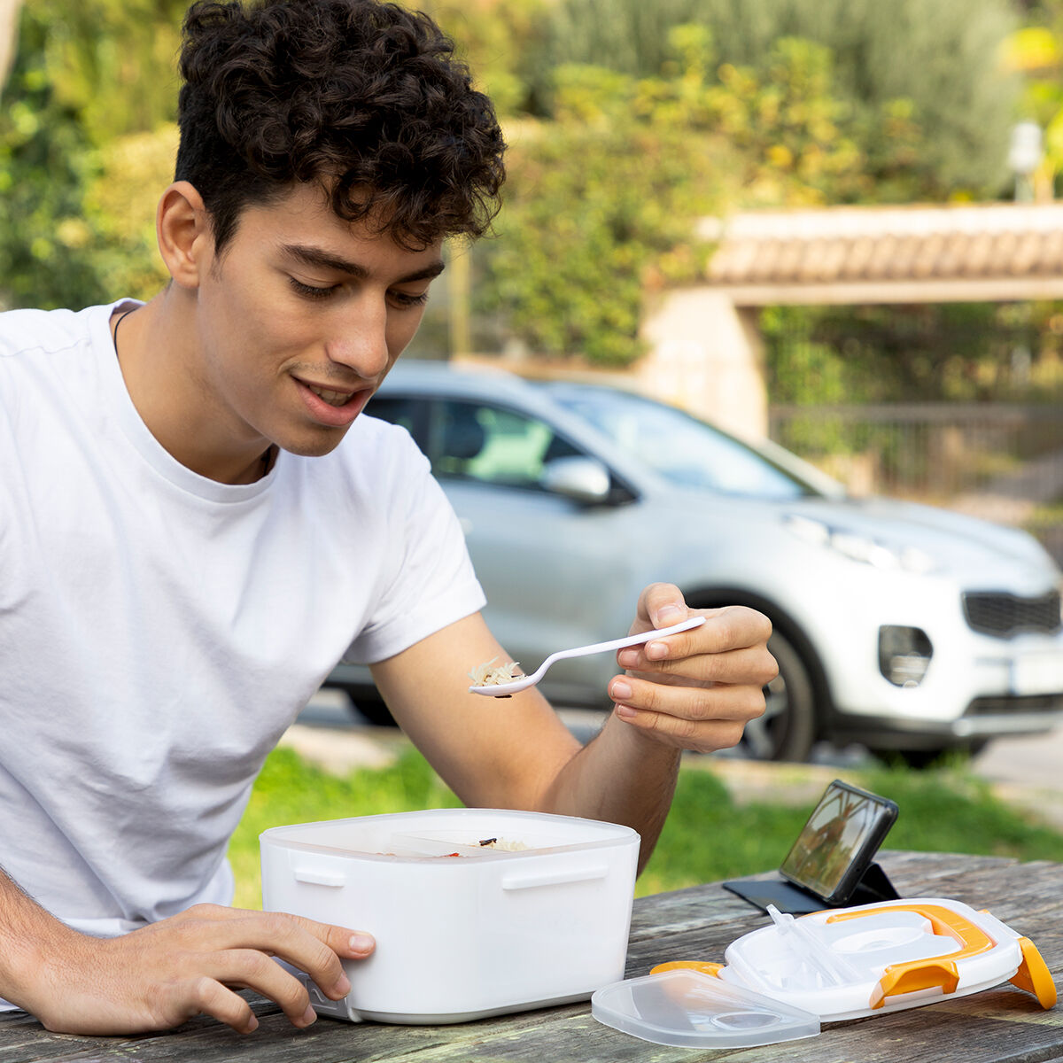 Elektrische Lunchbox für Autos Haus & Küche, Lagerung und Organisation InnovaGoods   