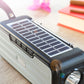 Kabelloser Solar-Lautsprecher mit LED-Taschenlampe