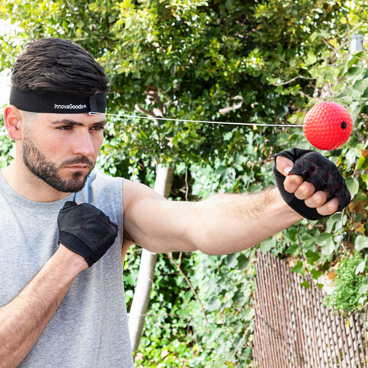 Balxing-Reflexball-Set Sport und Außenbereich, Gymnastik InnovaGoods   