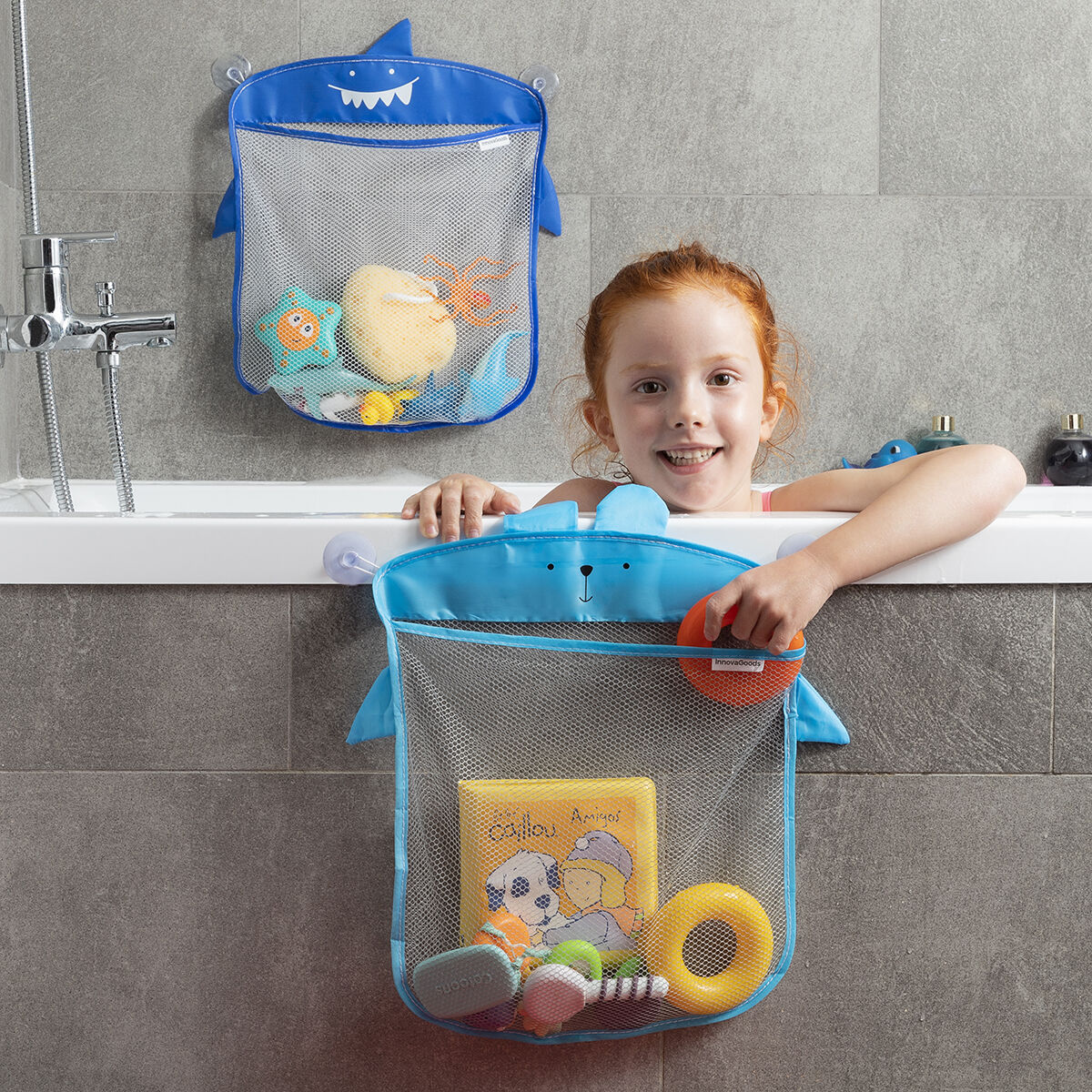 Spielzeug-Organisator für das Badezimmer Bubbath InnovaGoods 2 Stück