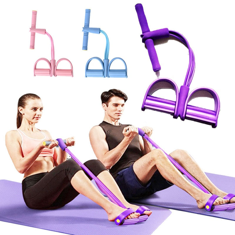 -30% Resistance Band | Fitness Widerstandsbänder 4-Röhren Wiederstandsbänder TrendBOX   